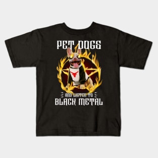Black Dog Metal Kids T-Shirt